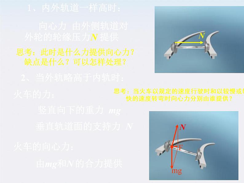 山东东营济军生产基地实验学校高一物理《生活中的圆周运动》课件3（人教版必修一）第7页