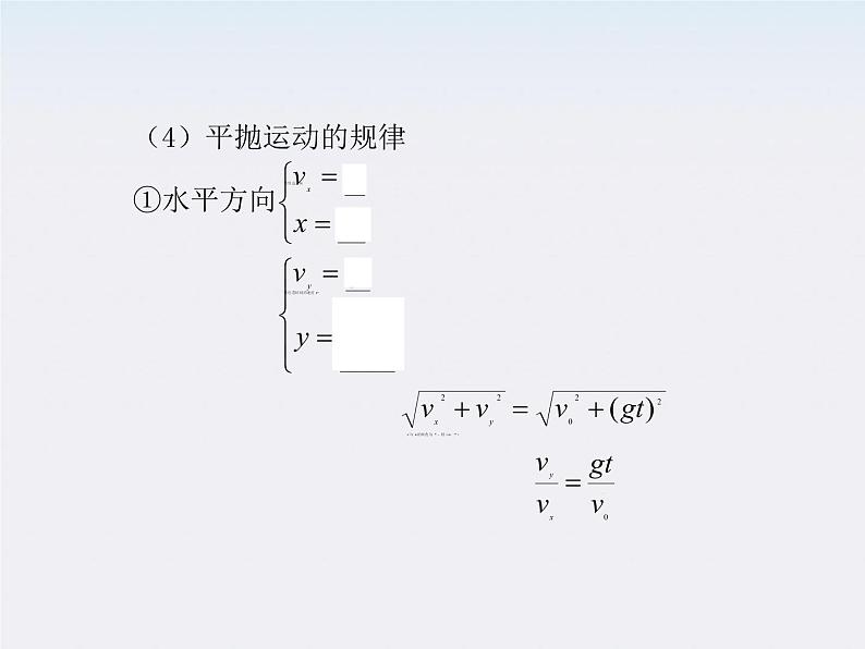 【】届高三物理复习课件（10） 抛体运动第2页