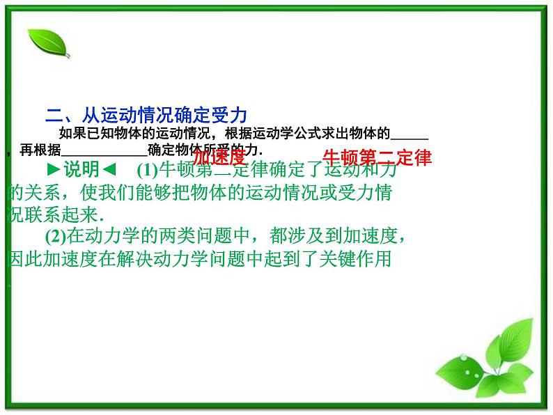 吉林省长春市第五中学高中物理（新人教版必修1）课件：第四章第六节《用牛顿运动定律解决问题》(一)第4页