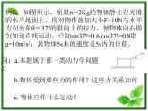 黑龙江省哈尔滨市木兰高级中学物理必修1《牛顿运动定律的应用》课件4（新人教版）