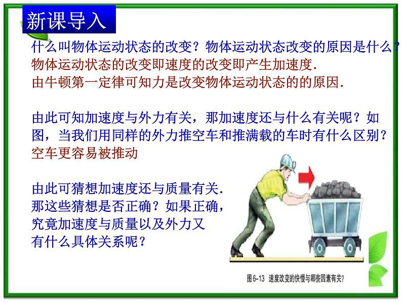 黑龙江省哈尔滨市木兰高级中学物理必修1《探究加速度与力、质量的关系》课件（新人教版）第2页