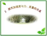 高一物理课件 4.2 实验：探究加速度与力、质量的关系 13（人教版必修1）