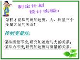 高一物理课件 4.2 实验：探究加速度与力、质量的关系 13（人教版必修1）