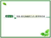 高一物理课件 4.2 实验：探究加速度与力、质量的关系 16（人教版必修1）