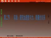 吉林省长春市第五中学高中物理（新人教版必修1）课件：第四章第二节《实验：探究加速度与力、质量的关系》
