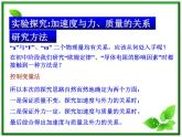 高中物理人教版必修1课件 探究加速度与力、质量的关系2