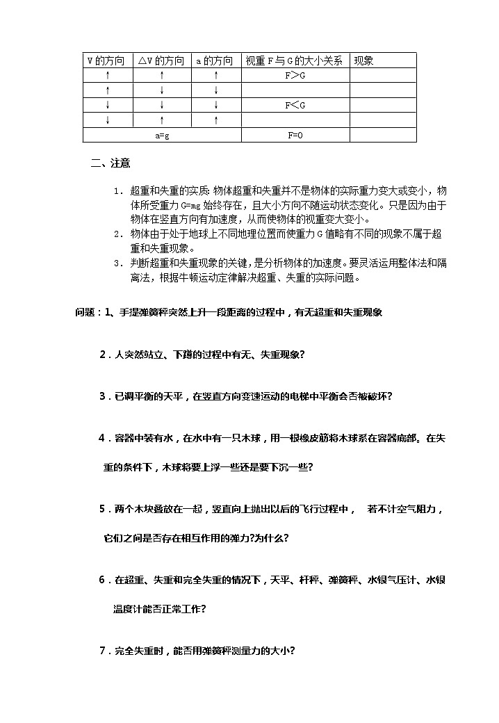 高中物理人教版必修1学案 用牛顿定律解决问题402