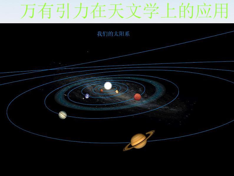 高一物理课件：6.4《万有引力理论的成就》5（人教版必修2）01