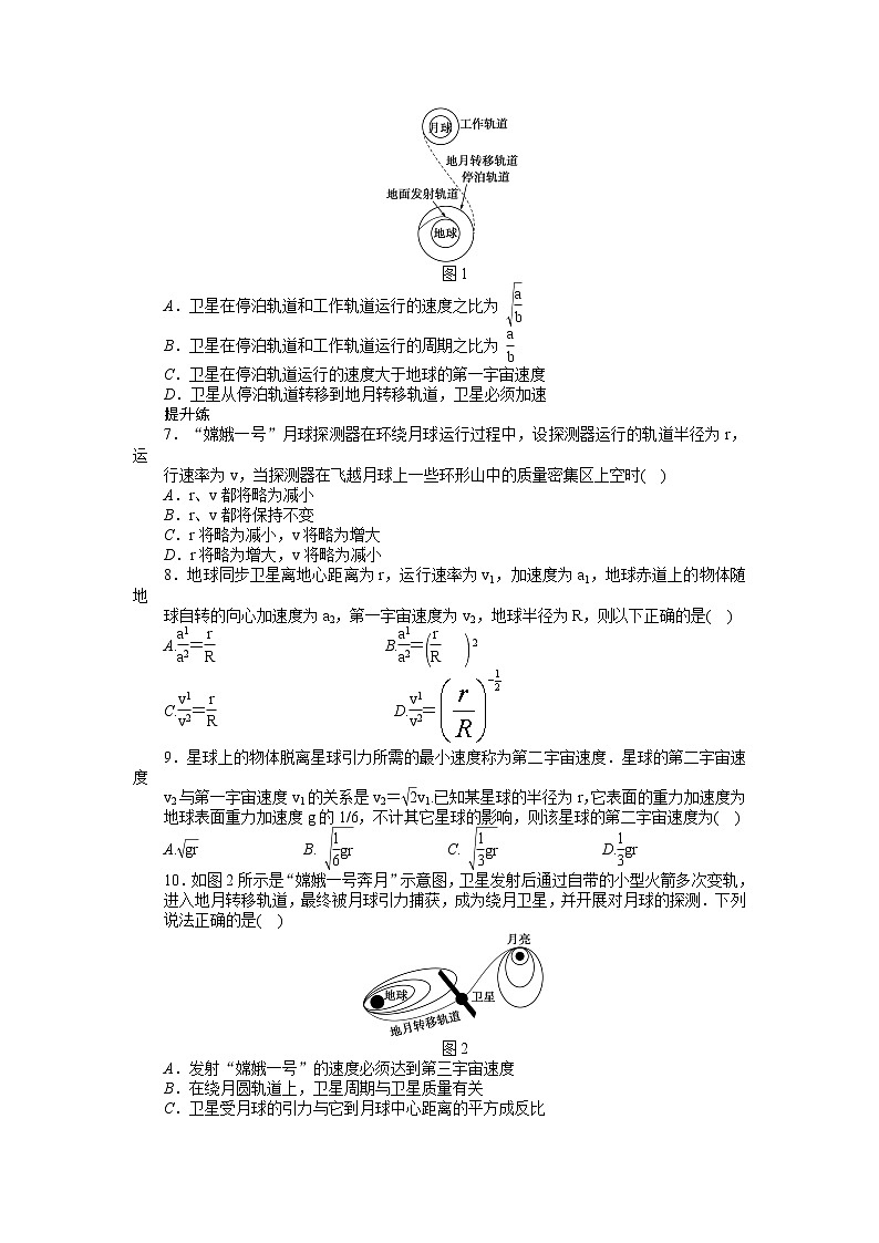 高考总复习同步测验6.5 宇宙航行 2（人教版必修2）02