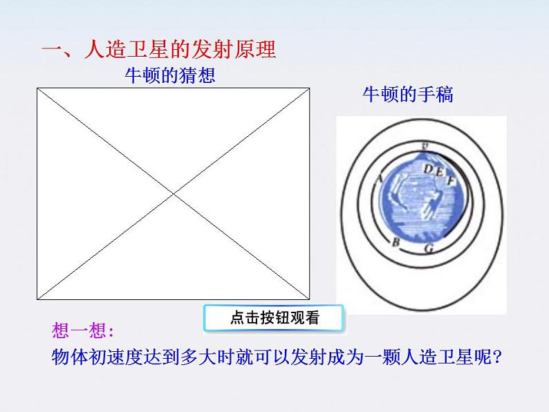 高一物理课件：5《宇宙航行》（人教版必修2）第5页