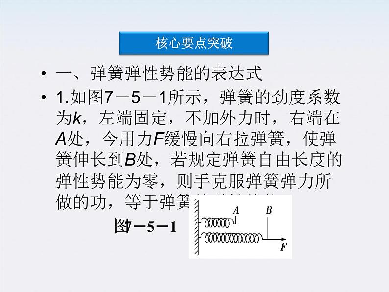 7.5《探究弹性势能的表达式》课件（人教版必修2）第6页