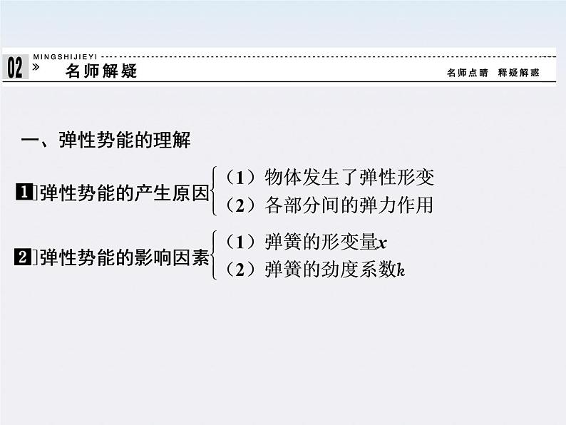 高一物理：（新人教必修二）7.5《探究弹性势能的表达式》课件1第8页