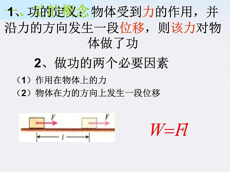 云南省昭通市实验中学高一物理《功》课件第3页