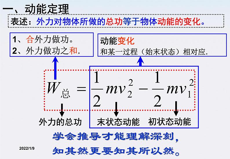 湖北省恩施第二中学高一物理 《 动能和动能定理》精品课件 新人教版必修2第2页