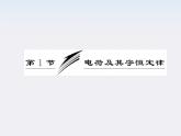 吉林省长春五中高中物理 第一章 第1节《电荷及其守恒定律》课件（选修3-1）