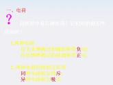 年高中物理选修3-1 （人教版）第一章（课件）1.1电荷及其守恒定律