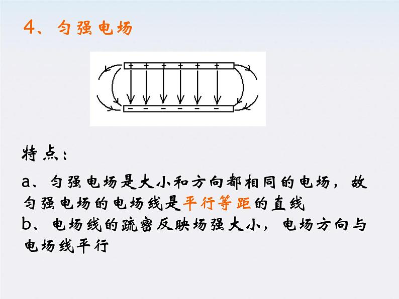 高一物理课件  1.3 《电场强度》 10 新人教版选修3-1第8页