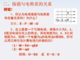 《电势差与电场强度的关系》课件5（12张PPT）（新人教版选修3-1）