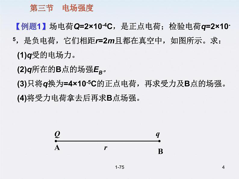 高二物理课件 1.3 《电场强度》 9（人教版选修3-1）第4页