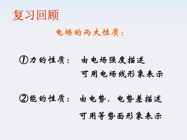 高二物理课件人教版选修三 电势差与电场强度的关系1第2页