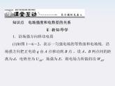 高二物理人教版选修3-1第一章第6节《电势差与电场强度的关系》（新人教版）课件PPT