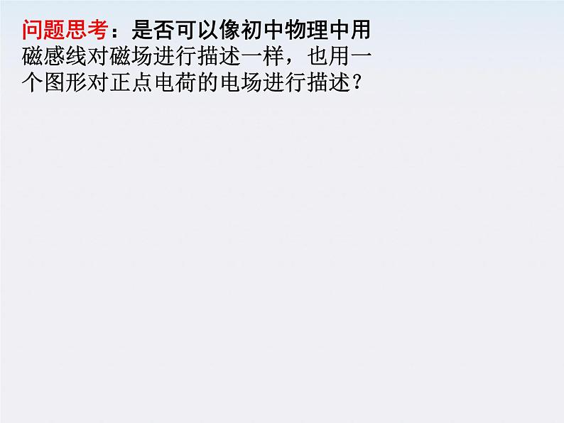 四川省遂宁大英育才中学高一物理：1.3《电场强度》课件（人教版选修3-1）第2页