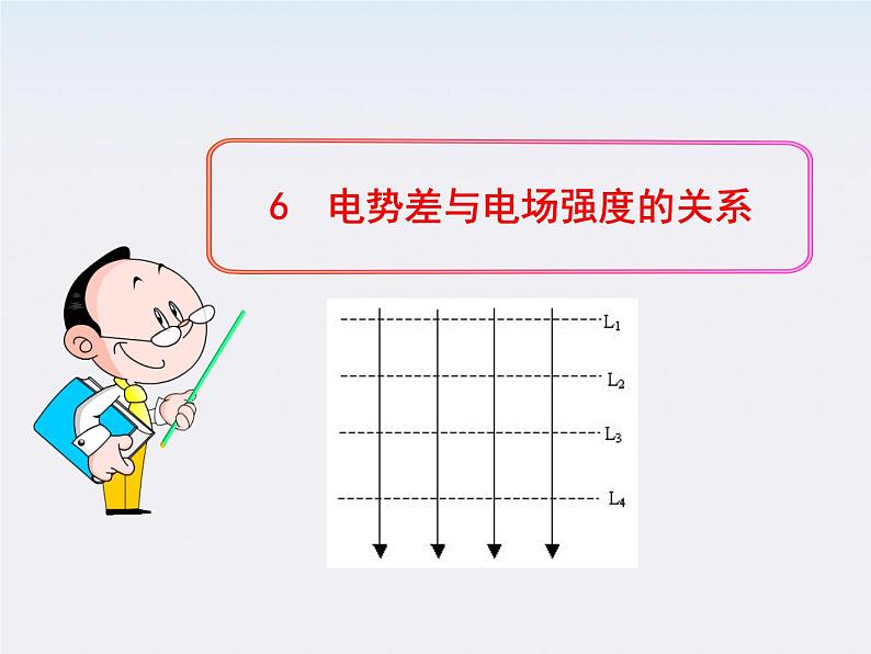 学年高中物理《电势差与电场强度的关系》课件（新人教版选修3-1）第1页