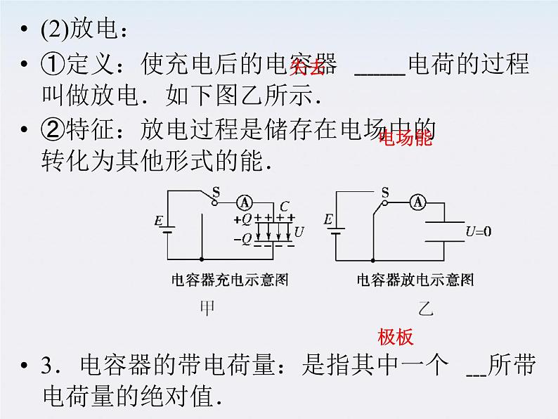 高二物理课件：1.8《电容器与电容》 （人教版选修3-1）第6页