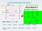1.9《带电粒子在电场中的运动》课件3(新人教版选修3-1）