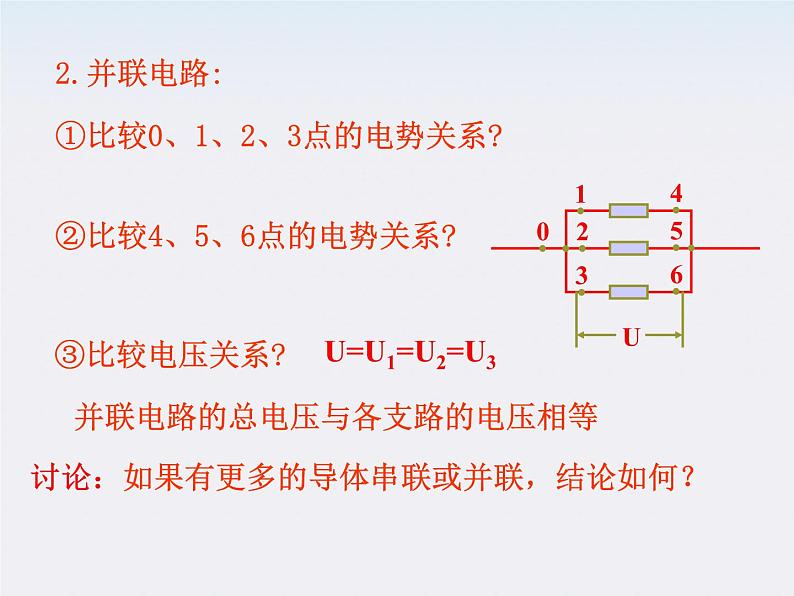 江西省井冈山实验学校高二物理《串联电路和并联电路》课件第5页