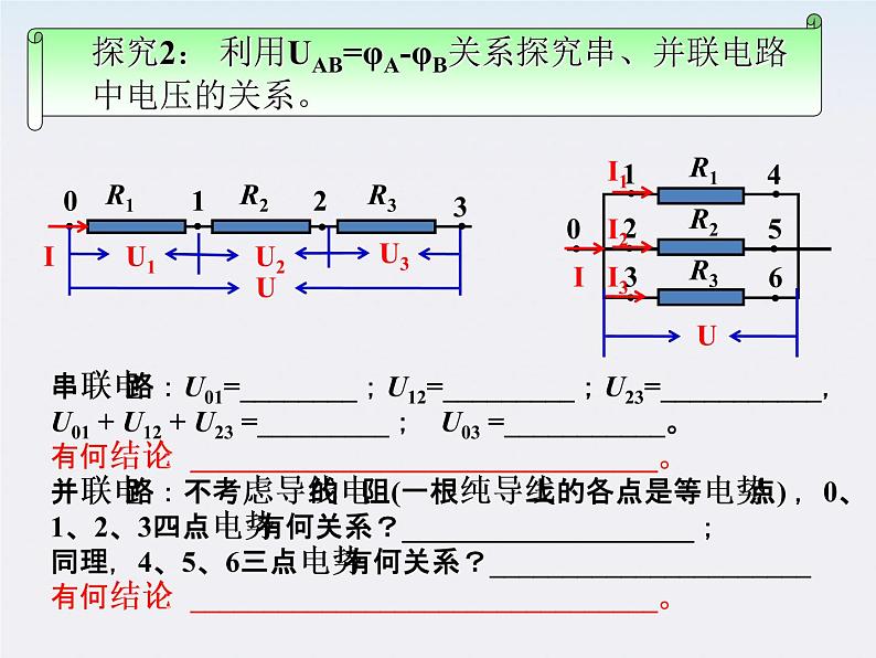 河北师大附中高中物理 第二章第四节 《串联电路和并联电路》课件 新人教版选修3-1第4页