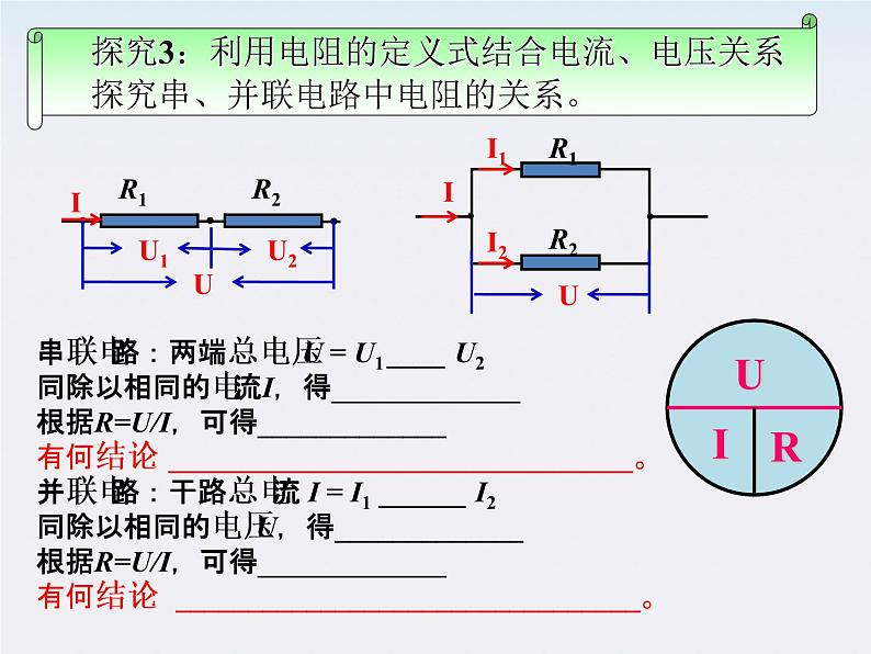 河北师大附中高中物理 第二章第四节 《串联电路和并联电路》课件 新人教版选修3-1第5页