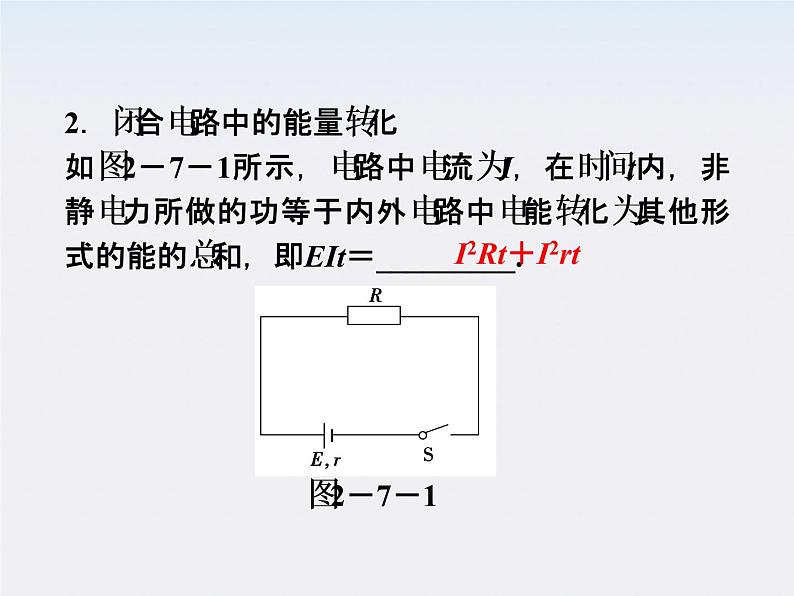 2011高二物理：2.7　闭合电路的欧姆定律_课件（人教版选修3-1）第4页