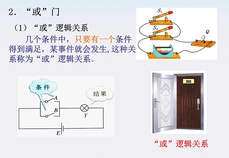 江苏省涟水中学高中物理2.10《简单的逻辑电路》课件（新人教版选修3-1）06