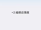 高二物理课件：3.2《磁感应强度》 （人教版选修3-1）