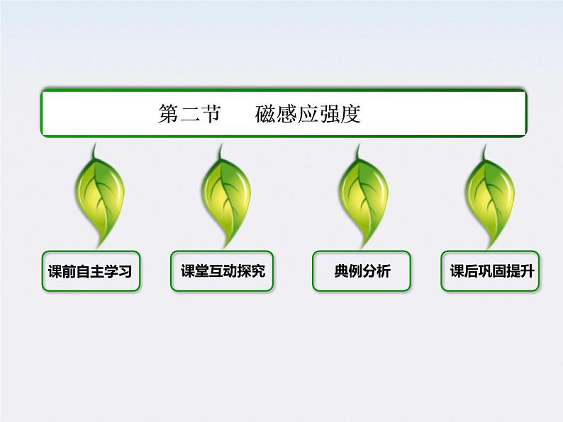 【山西版】年高中物理人教选修3-1 3.2《磁感应强度》课件第2页