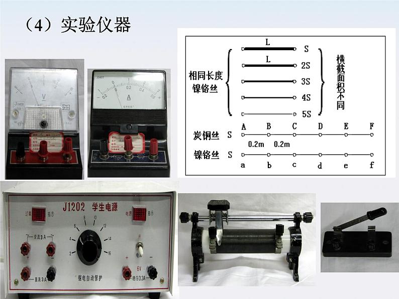 河北师大附中高中物理 第二章第六节 《导体的电阻》精品课件 新人教版选修3-107