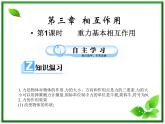 高一物理第三章第一节3.1重力、基本相互作用课件（新人教版必修1）