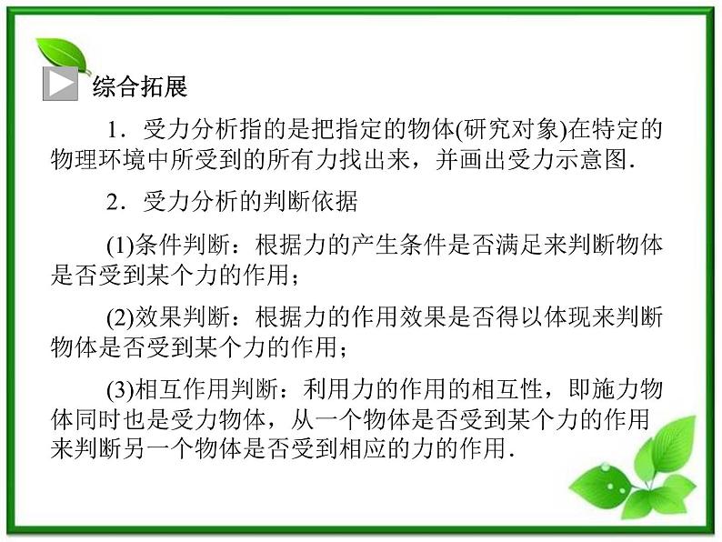 -2014学年高中物理 3.4 受力分析课件 新人教版必修1第8页