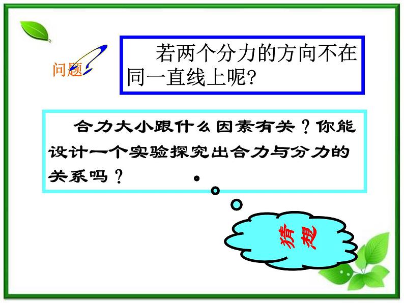 高一物理课件新人教必修1《力的合成1》第5页