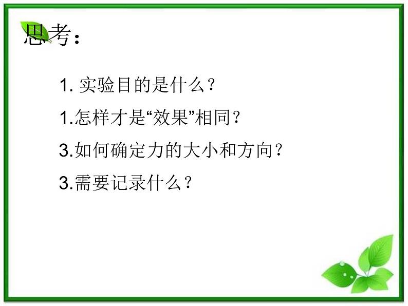 高一物理课件新人教必修1《力的合成1》第6页