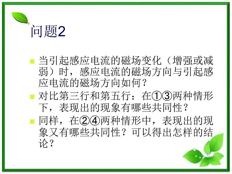 浙江省天台县育青中学高二物理人教版选修3-2：4.3-《楞次定律》课件PPT第8页