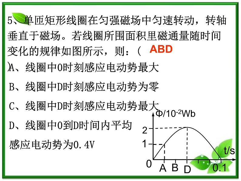 《法拉第电磁感应定律》课件一（18张PPT）07