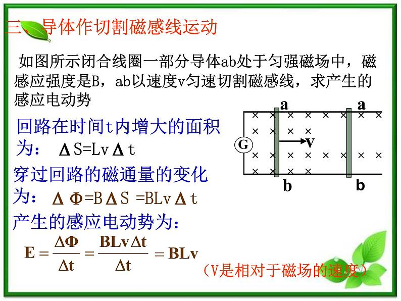 《法拉第电磁感应定律》课件一（18张PPT）08