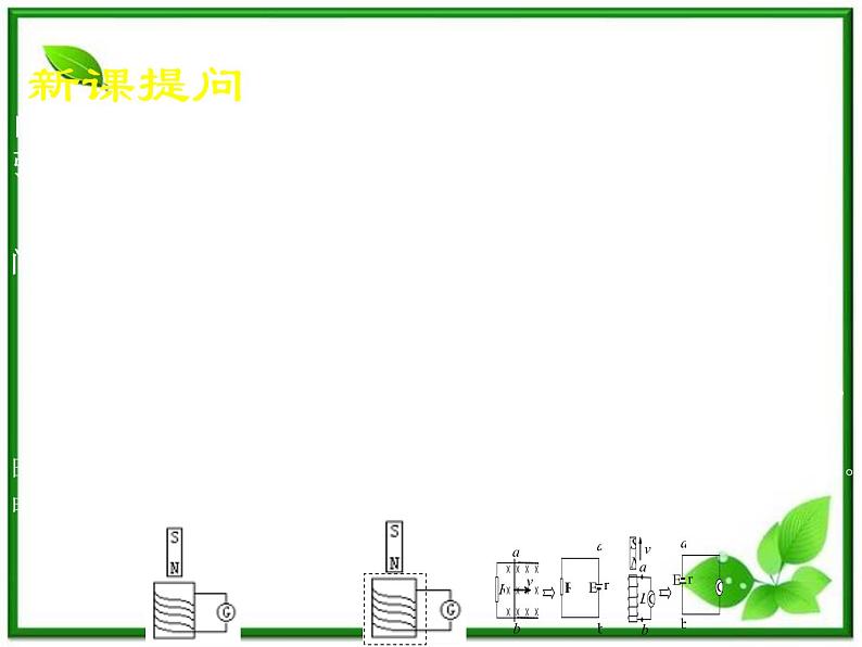 《法拉第电磁感应定律》课件6（18张PPT）（新人教版选修3-2）第3页