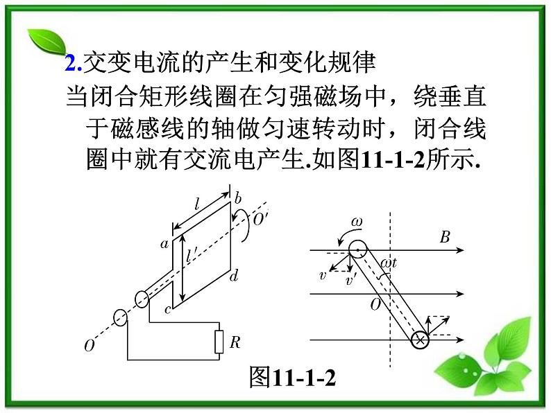 福建省高二物理一轮精品课件（新课标）： 交变电流第3页