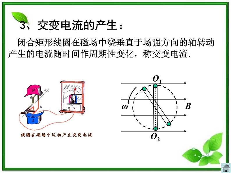 高二物理课件人教版选修3-2  5.1 交变电流03