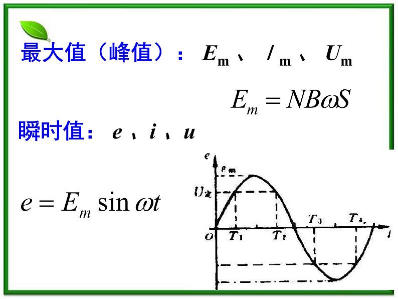 《描述交变电流的物理量》课件四（24张PPT）06