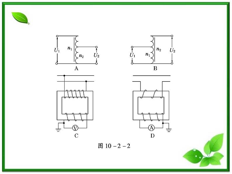 高一物理课件 5.4 《变压器 》  人教版选修3-2第8页