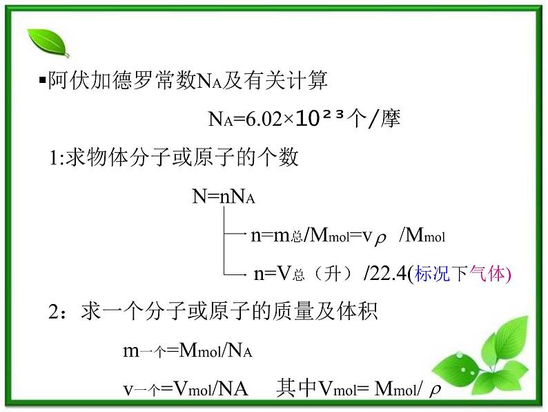 《物体是由大量分子组成的(1)》课件二（8张PPT）（新人教版选修3-3）第4页